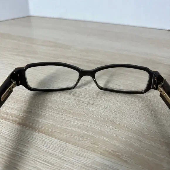 Gucci GG2916 GRN Eyeglasses Brown Orange Frames 50-14-125 - Picture 8 of 11